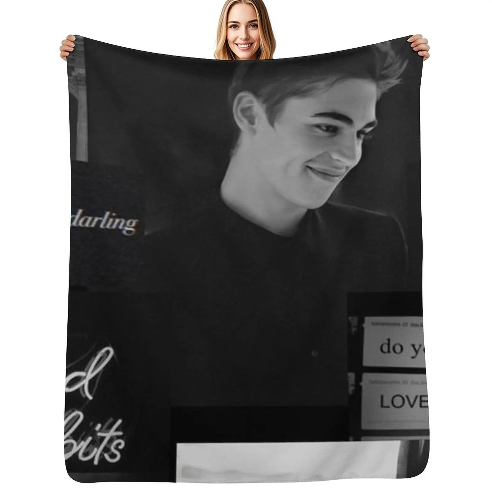 

Hardin ScottEdit Print Throw Blanket Giant Sofa Decorative Sofas Hairys Plush Blankets