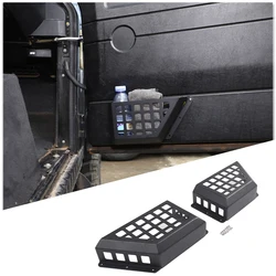 Aluminum Alloy Car Door Storage Basket Organize Storage Basket For Land Rover Defender 90 110 130 2004-2019 Car Accessories