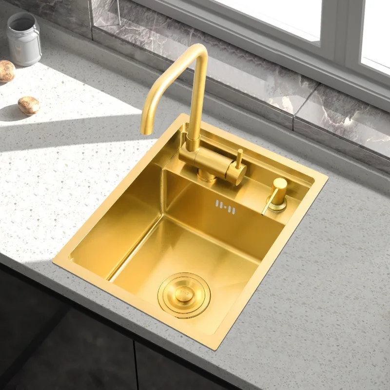 

304 Stainless Steel Kitchen Undermount Sink Single Bowl Nano Bar Sink Workstation Sink for Island Countertop Prep