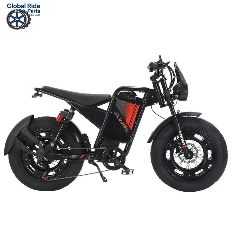 

Электрический горный велосипед 1000 Вт, 48 В для мужчин, 20-дюймовый городской пригородный электровелосипед, гидравлические дисковые тормоза, городской и внедорожный велосипед