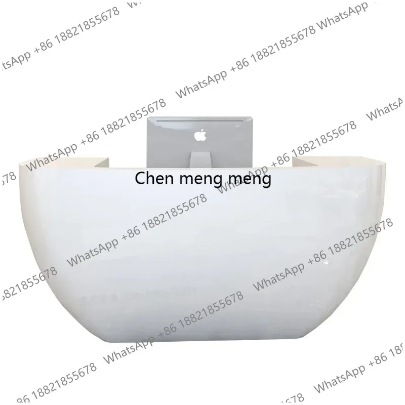 X188 Table Vevor Reception Desks Checkstand Beauty Store Simple Reception Desks Storage Artificial Board Furniture