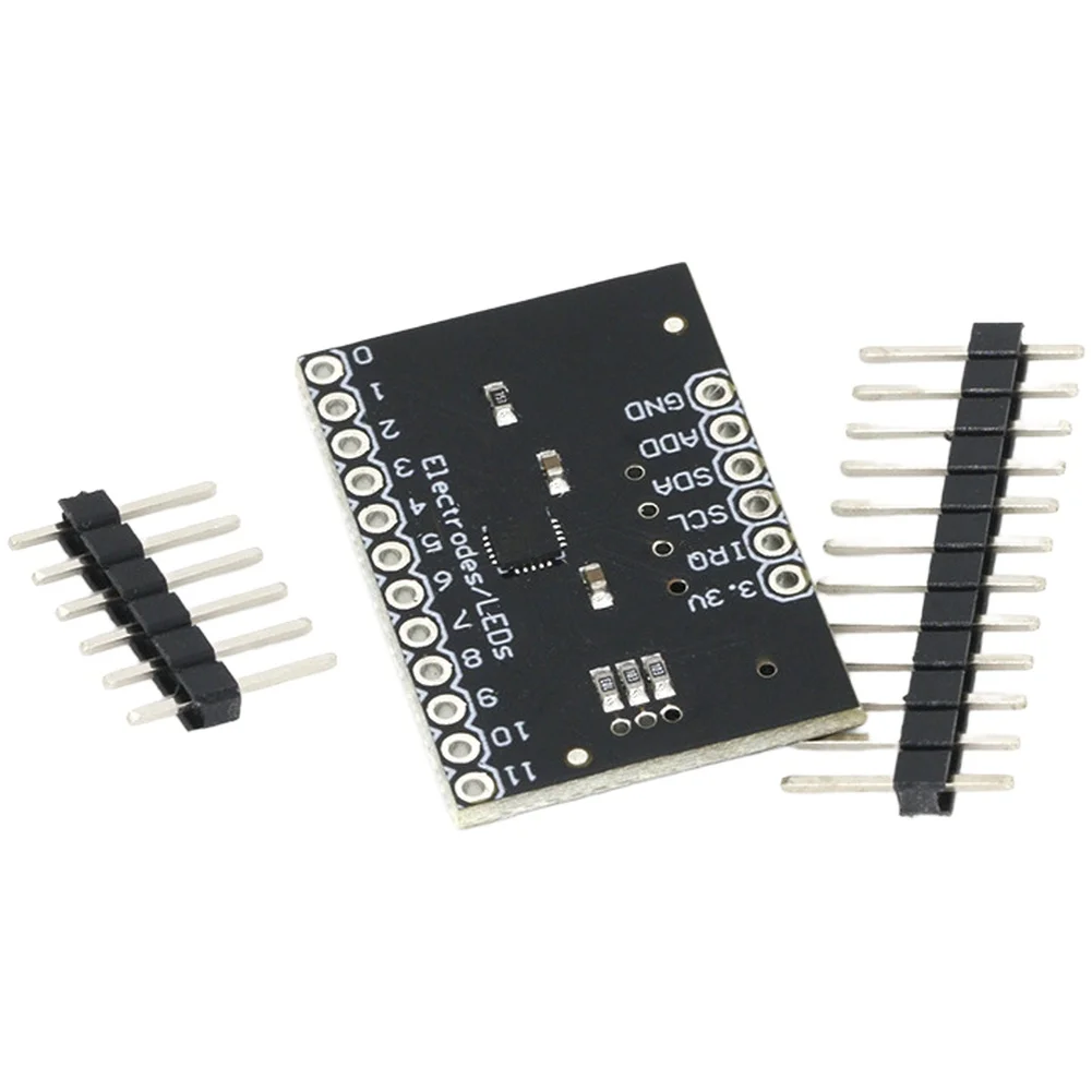 Picture 4: 10 Pcs MPR121 Capacitive Touch Sensor Modules For Keyboard Development Boards Sensor Controller Utilizes Electrical Accessories
