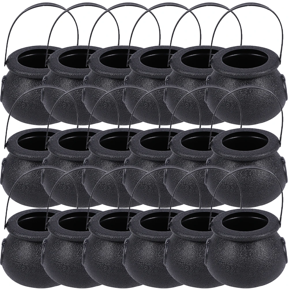 

18 Pcs Bucket Mini Baskets Plastic Treats Basket H held Small Storage Bulk Tin Small H held Buckets Snack Container