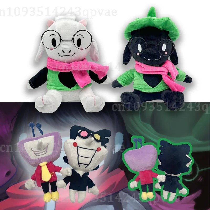 

TreasuringU 2025 New Deltarune Plush Toys Cute Tenna Talsei Plush Dolls Stuffed Toys Plushie Birthday Gifts