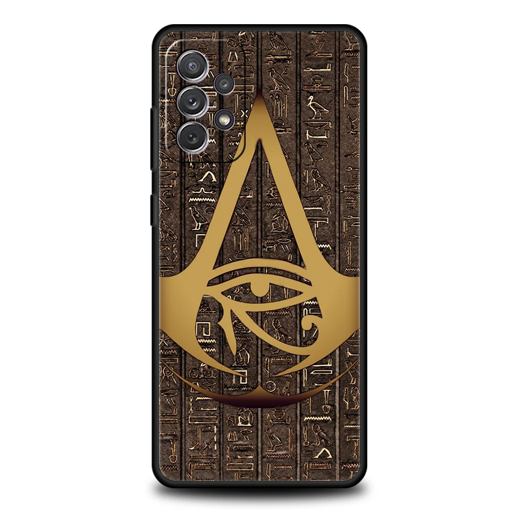 Sacred Eye Of Horus Egypt Fresco Phone Case Cover for Samsung Galaxy A13 A22 A32 A33 A52 A72 A11 A51 A71 A73 M31 5G Soft Shell