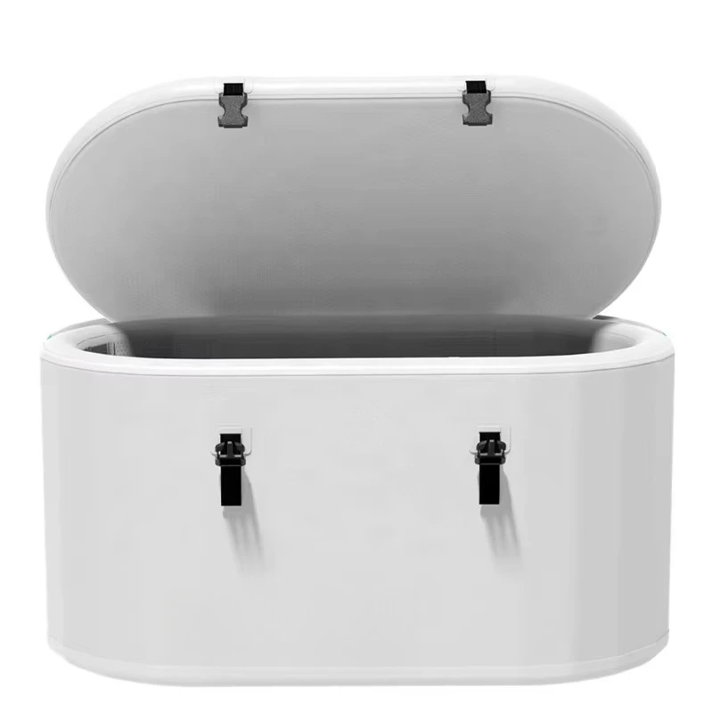 Cold Plunge Ice Bath Tub All in One Cold Plunge With Cover and Basin  Athlete Ice Bathtub Spa Massage Tub for Ice Bath