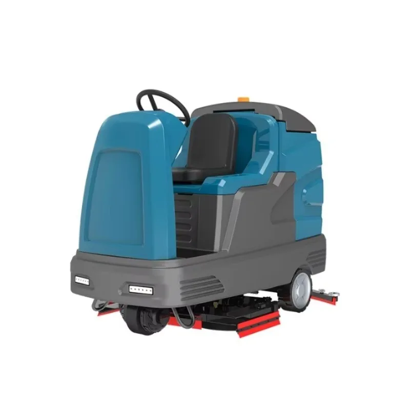 【Hot】HIJIE B160 Electric Ride-On New Self-Propelled Ultra Quiet Motor Medium-Sized Floor Sweeper Washing hine 1 Year Warranty