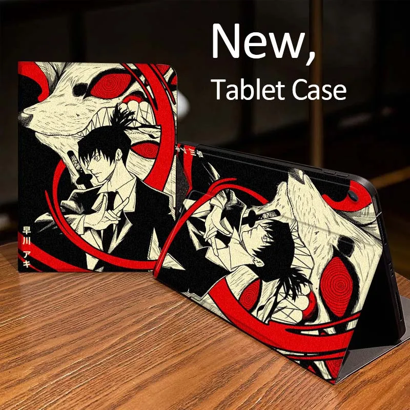 

C-Chainsaws M-Man pattern Tablet Case For Samsung Galaxy Tab A A7 A8 A9 A11 S6 S11 Lite Plus 10.1 10.4 10.5 Inch