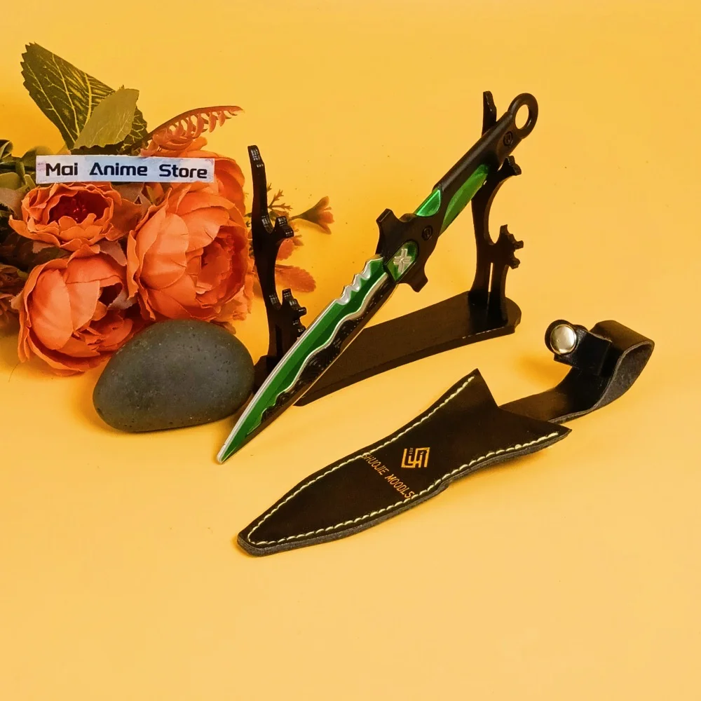 7.1inch Valorant Katana Real Katana Original Samurai Sabre Metal Anime Cosplay Prop Sword Ninja Knife Blade Unsharp Toy Gift