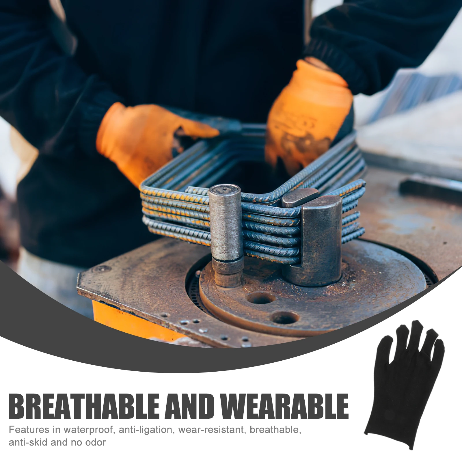 

12 Pairs Gloves Comfortable Waterproof Breathable Labour Protection Hand Gloves Gardening Safety