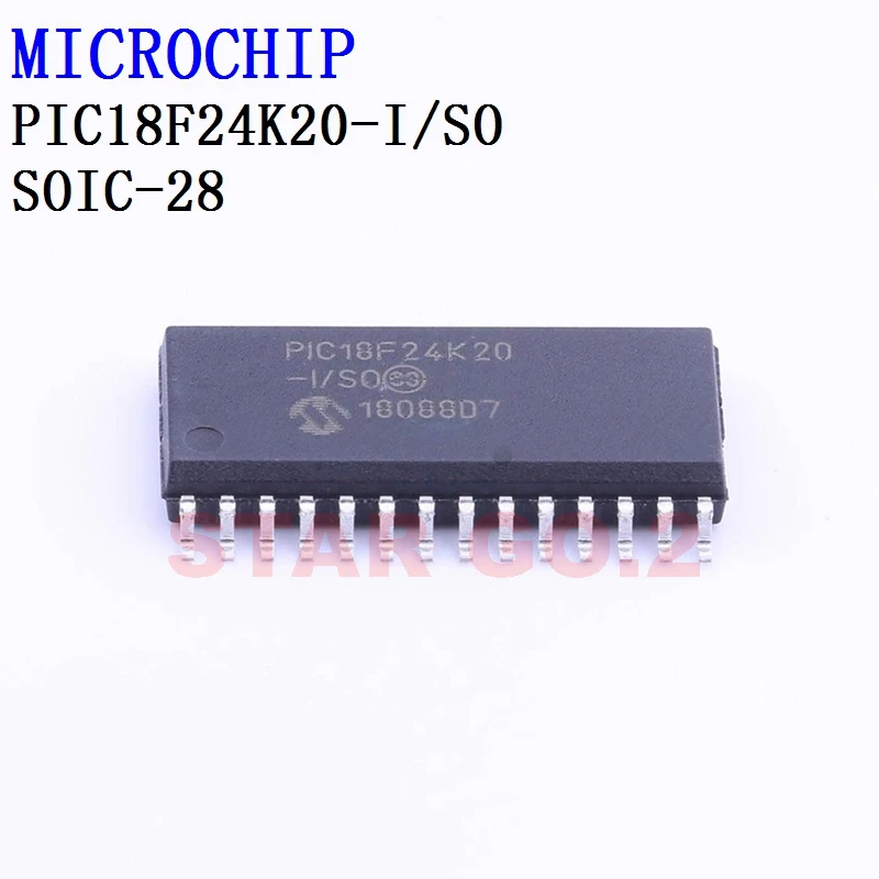 

2PCSx PIC18F24K20-I/SO SOIC-28 MICROCHIP Microcontroller