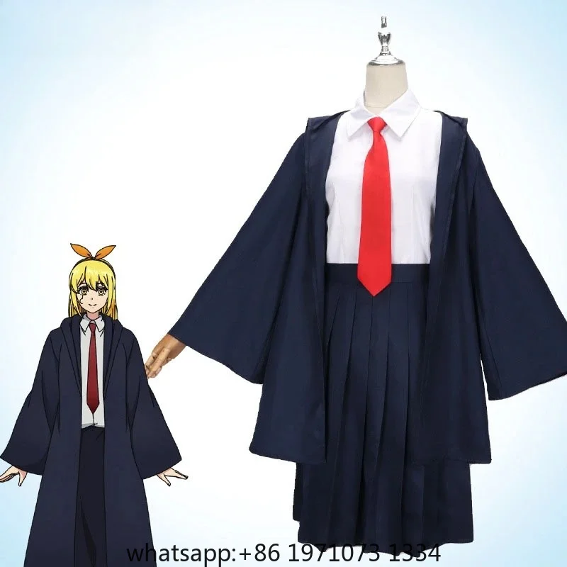 Mashle Magic and Muscles Lemon Irvine Mash Burnedead Cosplay Costume Navy Blue Suit For Men and Women Role Play Anime Outfits view 4