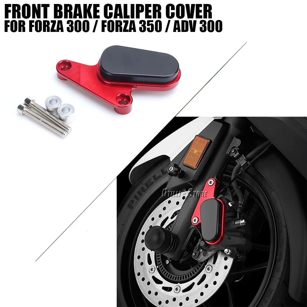 

Aluminium Front Caliper Brake Guard accessories For Honda ADV350 Forza300 Forza 300 FORZA 350 Forza350 NSS350 2018 - 2023