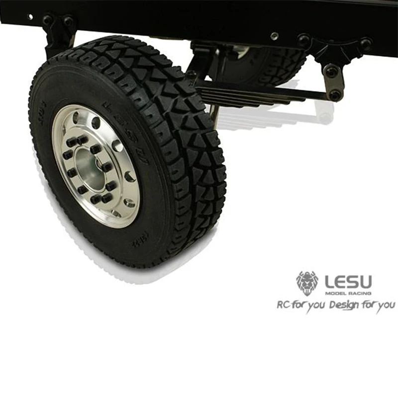 1/16 Truck Tractor Diy German Bruder Tire Rc Accessories Model 60001 Road Front Wide Tire Skin Lesu