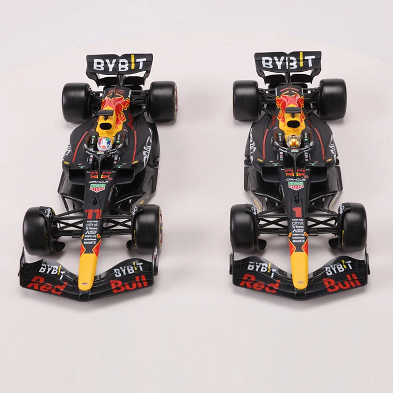 Bburago 1:24 Red Bull Racing RB18 2022 NO.1 &11 Alloy Luxury Vehicle Diecast Cars Model Toy Collection Gift