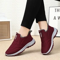 Winter Women Boots Outdoor Snow Boots Warm Lightweight Cotton Boot Non-slip Hiking Walking Shoes Fur Comfortable Women Ankle Boo - Image 5