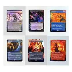 Double Masters2x2 Foil Magic Proxys Game Black Top Quality Proxy Playing Cards aether vial Gathering Board Game Trading Cards Pr