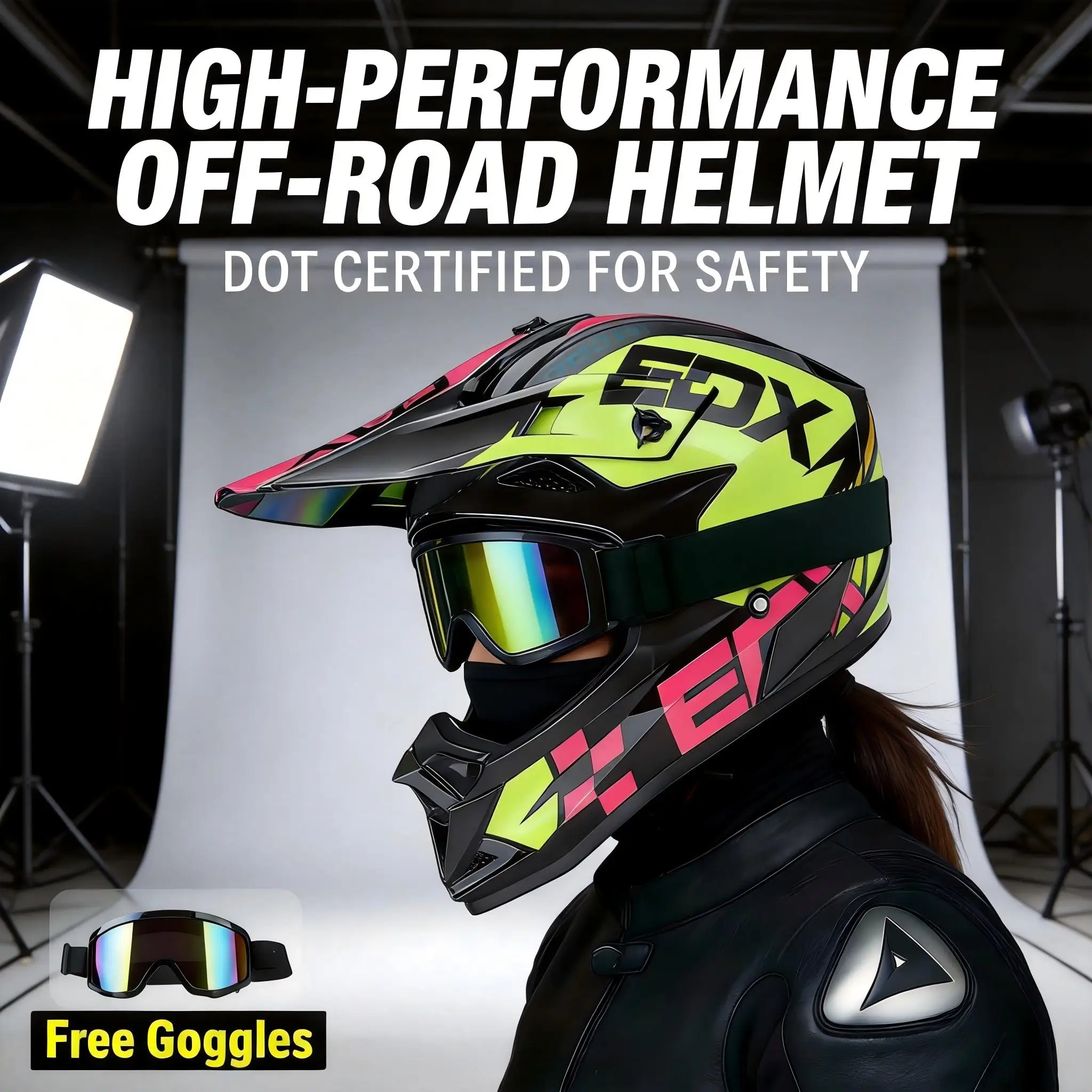 

VGV 166 DOT certified off-road motorcycle helmet downhill mountain bike helmet suitable for both men and women all year round