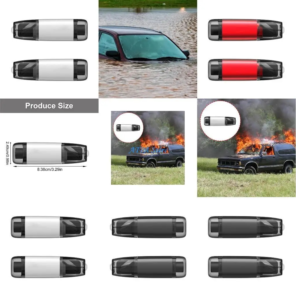 

U13C Rescuring Hammer с помощью ремня защитного молотка для автомобильного автобусного стеклянного выключателя портативного