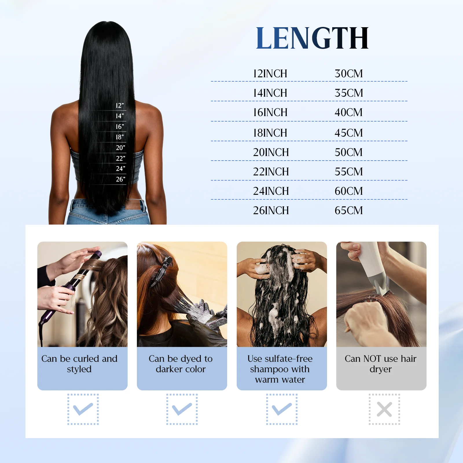 مجعد طرف مسطح وصلات شعر شعر الإنسان موجة المياه قبل المستعبدين طرف مسطح وصلة إطالة شعر طبيعي وقح مجعد الكيراتين الانصهار الشعر #5