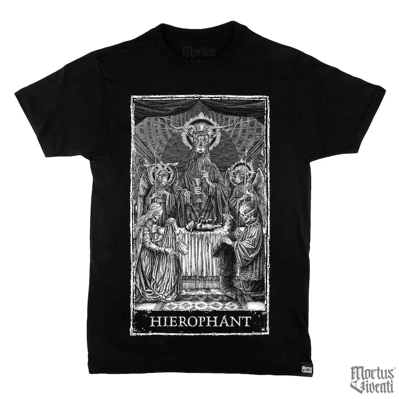 Hierophant Tarot Card T-Shirt