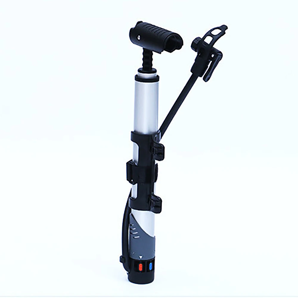 2022 BETO CO-010  Aluminum Alloy 2-Ways Mini BIKE PUMP  Riding Bicycle Pump Bicycle Accessores