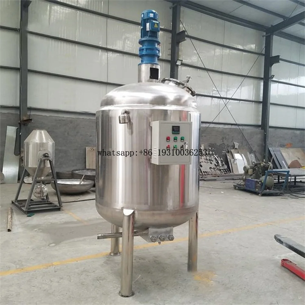 

2000L 3000L 5000L Chemical Industrial Bio Reaction Mixer Mixing Stainless Steel Vessel Chemical 1000l Reactor Tank
