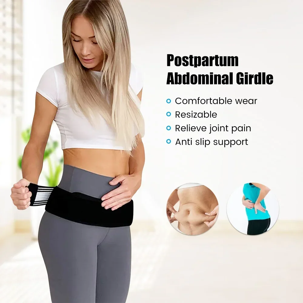 110/120/140cm Sacroiliac SI Joint Hip Belt Lower Back Support-Hip Braces for Hip Pain Pelvic Support Belt Sciatica Pelvis Lumbar