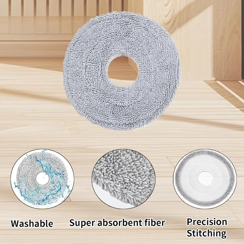 For Dreame X40 Ultra / X40 Pro / S30 Pro Ultra Vacuum Cleaner Main Side Brush HEPA Filters Dust Bags Mop Pads Parts Kit image 6