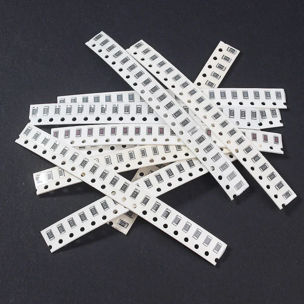 200PCS 10 Kinds 1206 SMD Resistor Kit 0.1 ohm ~ 1 ohm 1206 1% Chip Resistor Assortment Kit New Electronics Components set