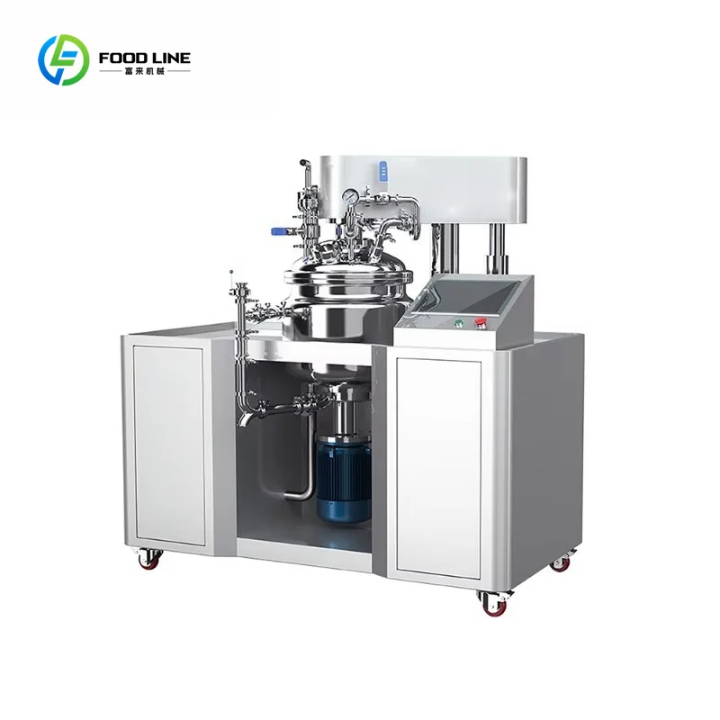 Vacuum Emulsifier Homogenizer for Lotion Cream Cosmetic Production Commercial Custom