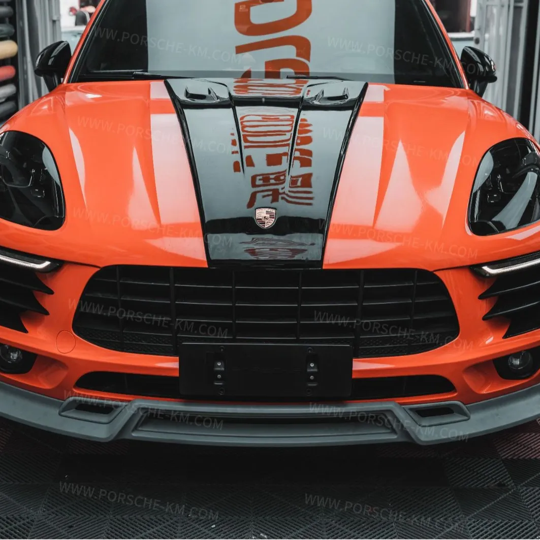 مناسبة لطراز 14-21 MACAN 95B.1/.2 الباب الخلفي + الضوء الخلفي (خلفية حمراء) #3