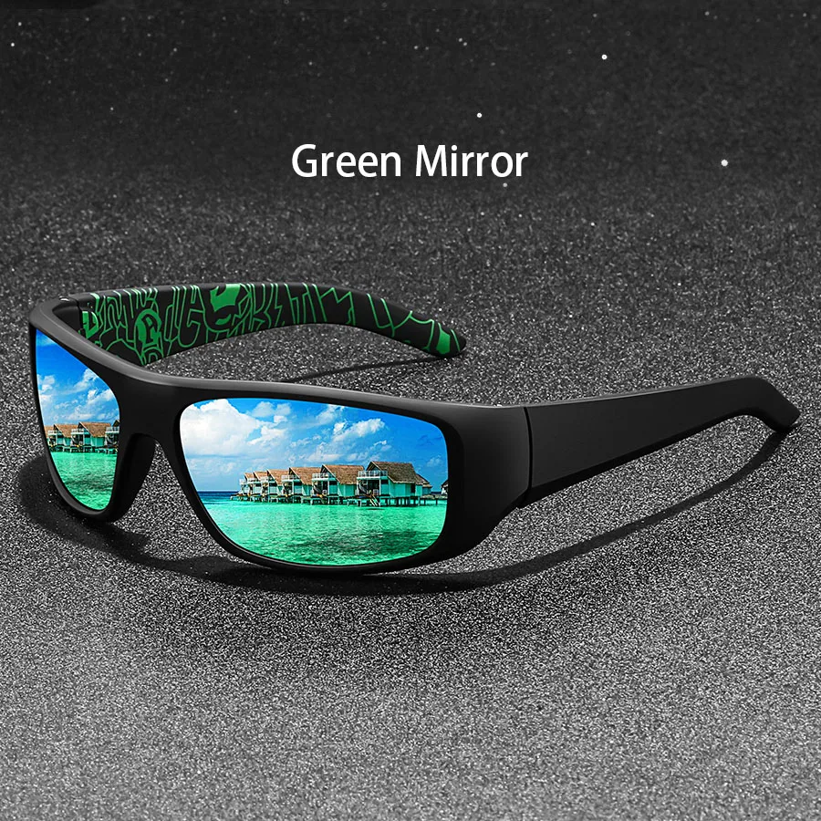 Modische Vintage-Muster Angeln Radfahren Sport-Sonnenbrille für Männer und Frauen Eyewear zum Laufen Bergsteigen Sport Herren Sonnenbrillen – Detail 9