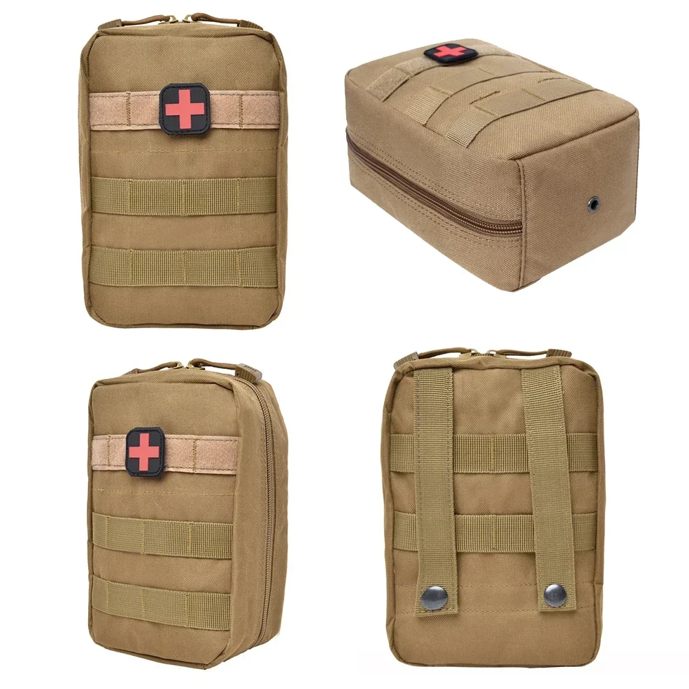 Kit di pronto soccorso tattico Molle per esterni Borsa medica Caccia di emergenza Auto Strumento di sopravvivenza di campeggio di emergenza Kit di pronto soccorso con custodia EDC