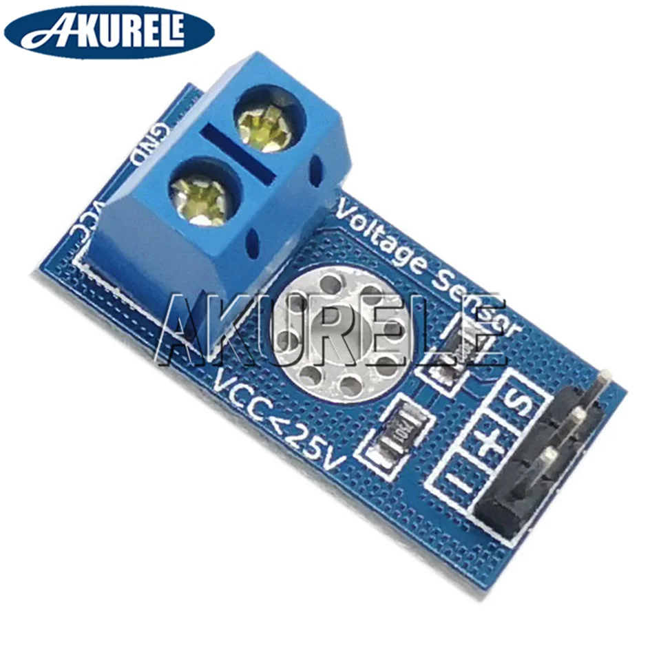 Smart Electronic  Standard Voltage Sensor Module Test Electronic Bricks For Robot For Arduino Diy DC 0-25V