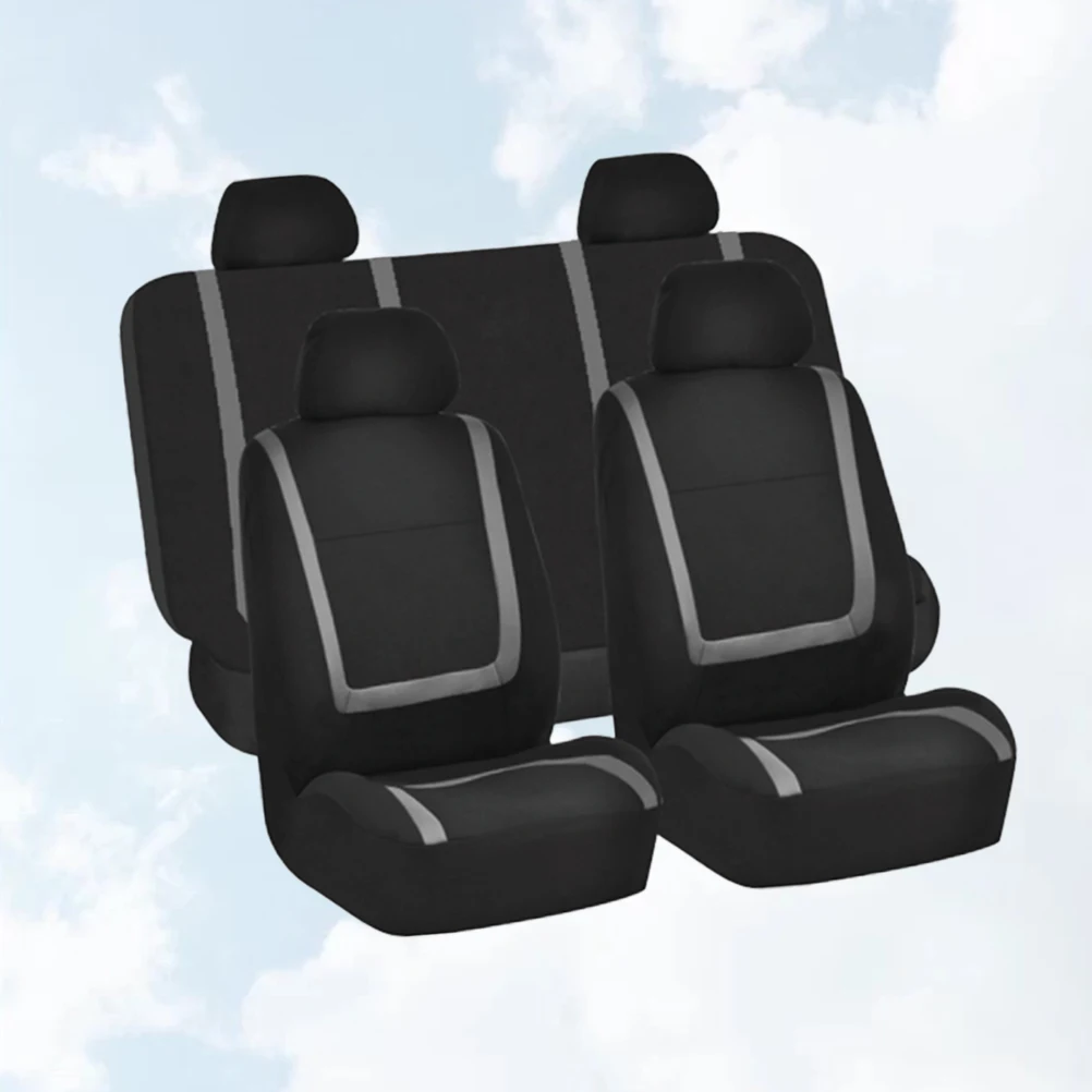 

9 Pcs Car Seat Cover Seats Protector Universal Automotive Accessories Washable Replacement Pads Driver Mat