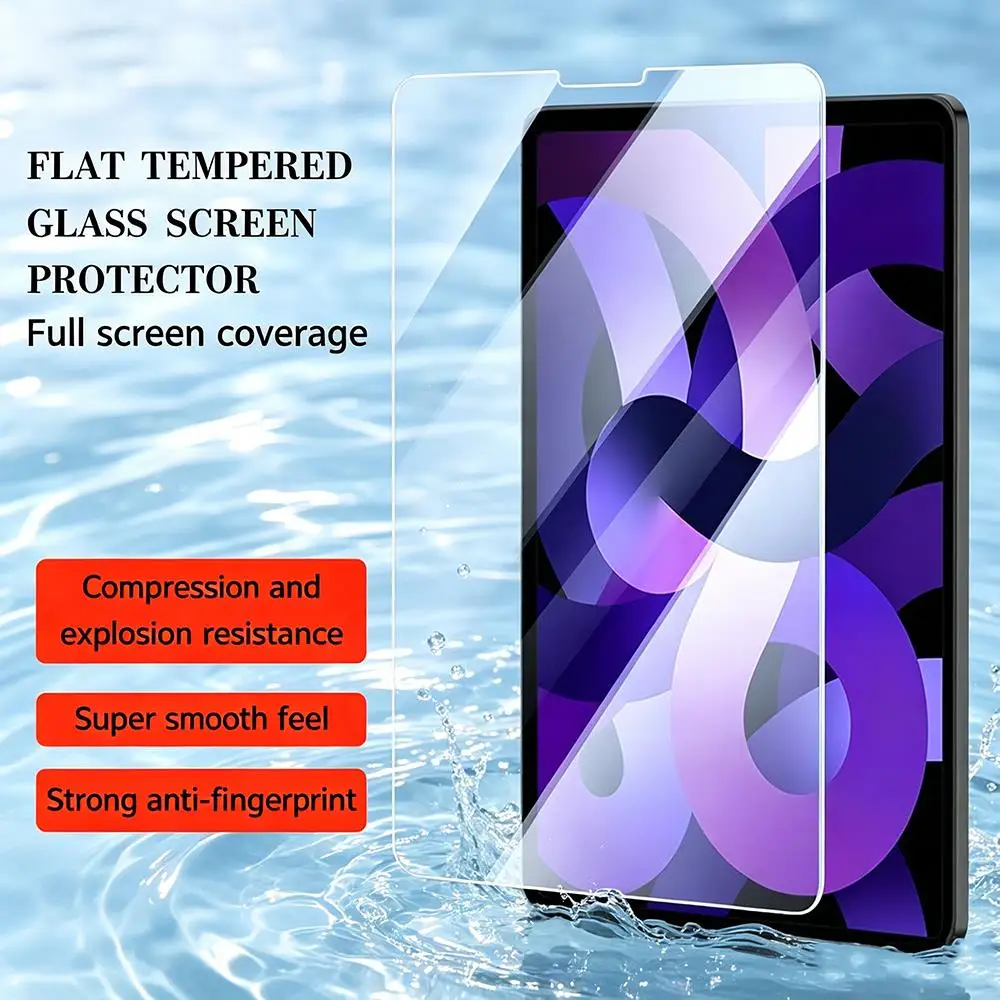 Screen Protector for Apple ipad Pro 11 M4 Air 11 M3 M2 2025 A16 10 9 9th 10th Air 5 4 3 Mini 6 7 Accessories Tempered Glass