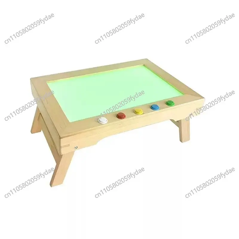 

Modern minimalist log luminous small table for easy operation and a variety of colors suitable for early education