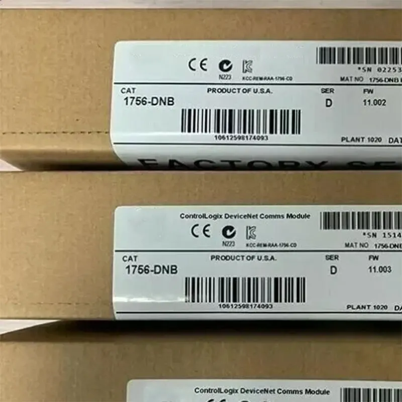 

Brand New 1756-DNB 1756-DNBK 1756-EN3TR 1756-EN4TR One Year Warranty ​