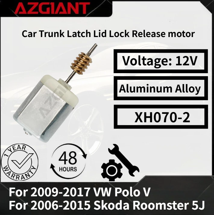 

For VW Polo V 2009-2017/Skoda Roomster 5J 2006-2015 Car Trunk Latch Lid Lock Release motor New high-quality replacement parts