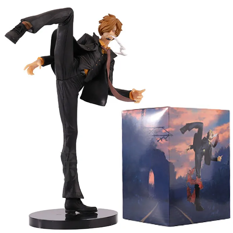 

25.5cm One Piece VinsmokeSanji Action Figure One Pieces Figuras Collection Model Ornament GK Statue Anime Peripheral Toys Gift