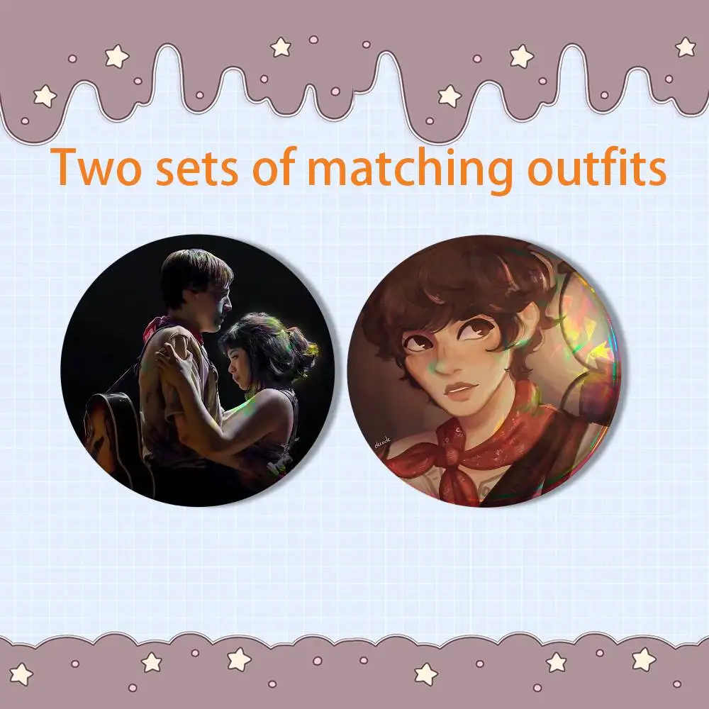 integration of ancient Greek mythology Hadestown 2 piece set Badges On Backpack Jacket  Round Brooches Acrylic Button Pins