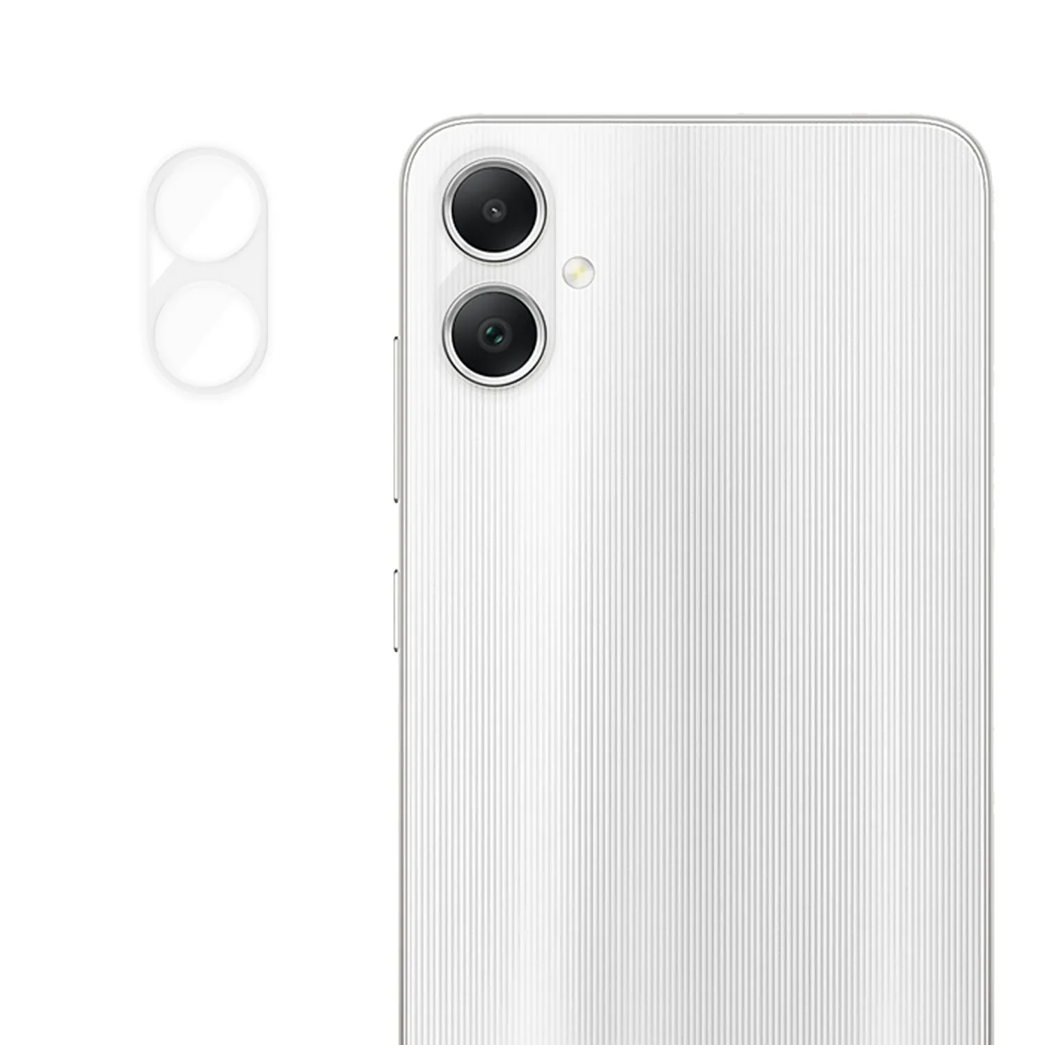 For Samsung Galaxy A05 4G Full Cover Camera Lens Protector High Definition Anti Fingerprint AR Tempered Glass Lens Film - Transp