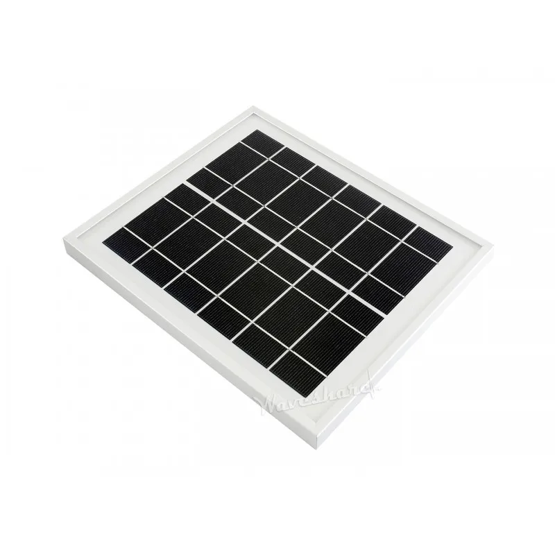 

Solar Panel (6V 5W), 156 Monocrystalline Cell Toughened Glass Anodic Oxidation Aluminum Alloy