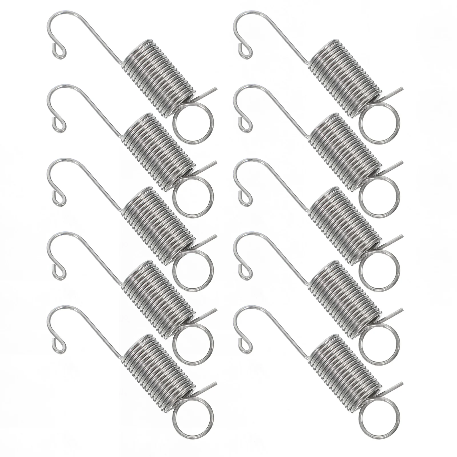 

10Pcs Galvanized Spring Hook Iron Frame Stainless Steel Advertising Display Stand Door Frame Spring Screw Fast Setup Rust