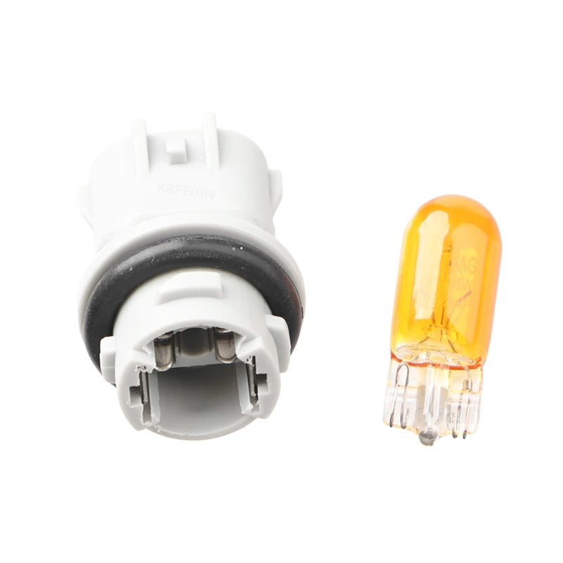 For Lexus RX300 RX450h Side Turn Signal Light T10 WY5W Bulb Holder Socket Base 90075-60001 2Pc