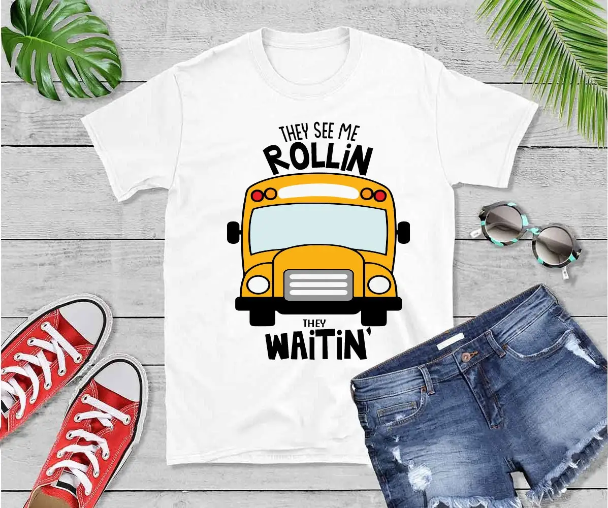 

Bus Driver T Shirt School Idea Appreciation Outfit