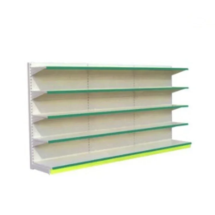 Gondola Shelving High Load Capacity Shop Racking Wall Sided Supermarket Shelf