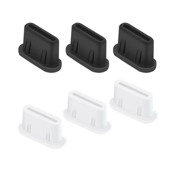 3Pc USB C porta di ricarica tipo C interfaccia Dust Plug copertura in Silicone per Mini 3 Pro