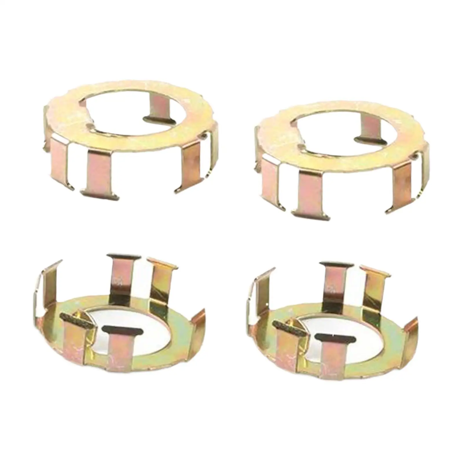 

4Pcs Spindle Nut Retainer Kit Replace Easy to Install Professional Compatible for 2-8K Dexter Axle Jam Nut for RV Boats